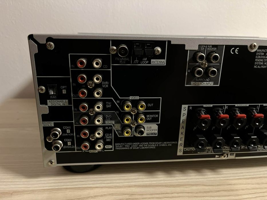 Amplituner kina domowego Pioneer VSX-416-S – 5.1, Dolby Digital, DTS