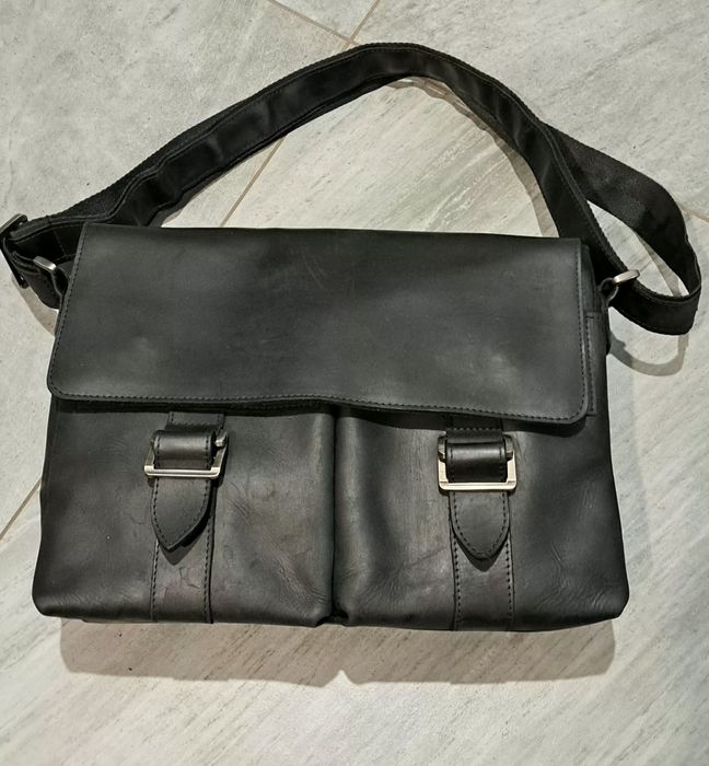 Портфель шкіряний сумка на плече