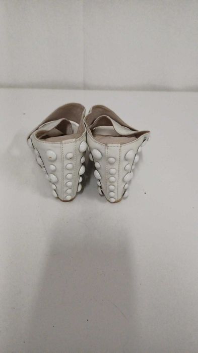 Buty klapki na koturnie Lanqier  r. 37