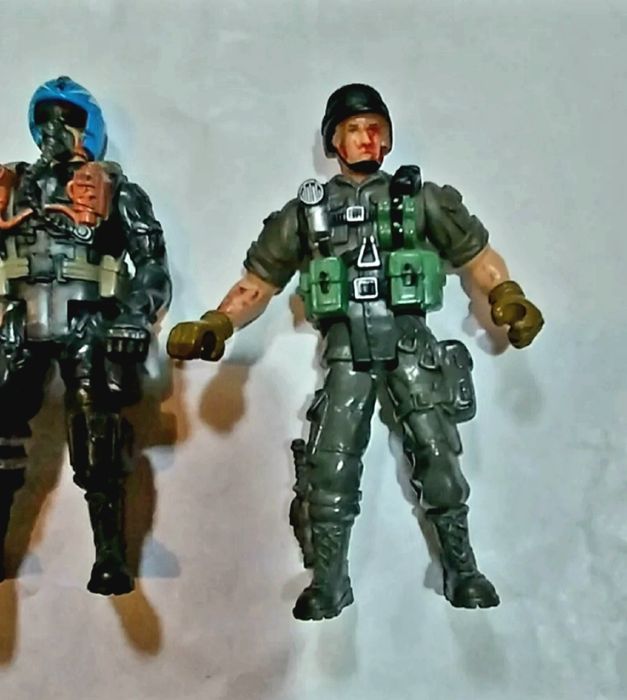 3 bonecos de ação Chap Mei