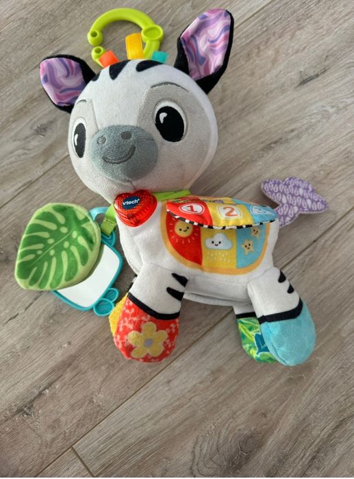 Мягкая дорожная игрушка VTech On-the-Go Zebra