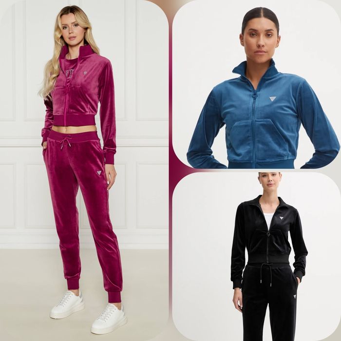 Жіночій велюровий костюм Guess XXS, XS, S, M, L, XL оригіна