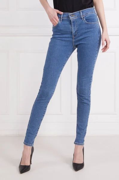 Jeansy skinny niebieskie Levi's 28/28
