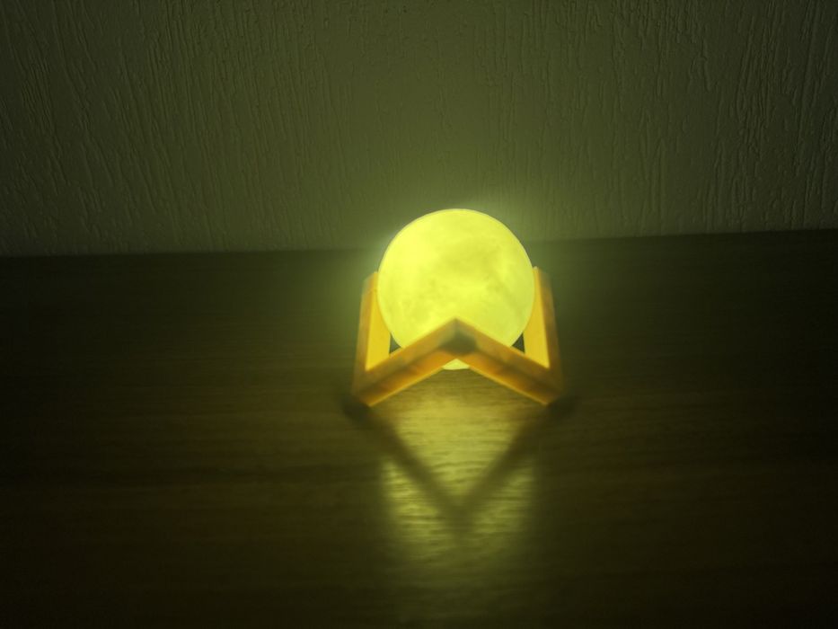 Декор повний місяць з підсвічуванням, прикраси