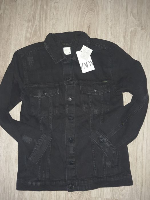 Джинсова куртка Zara джинсовка zara