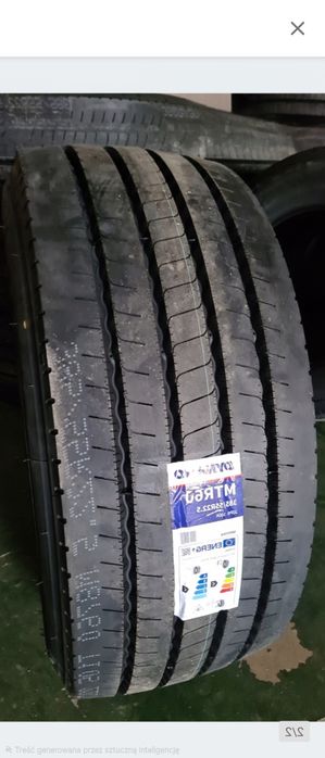 Nowa Opona Dynamo MTR60 385/65R22.5 KIERUJĄCA PROWADZĄCA Naczepa
