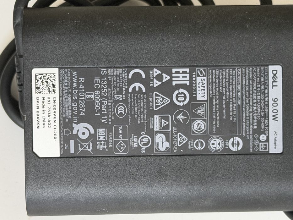 Зарядний пристрій Dell 90W