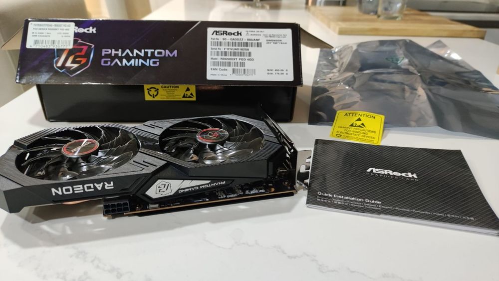 Asrock Radeon RX 6500 XT OC 4 GB GDDR664169667466497124