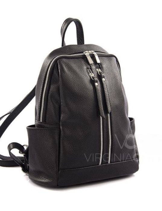 шкіряний рюкзак італійський сірий  рюкзак шкіра белый рю