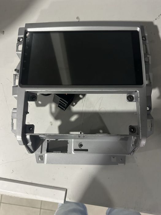 auto radio android golf iv com moldura