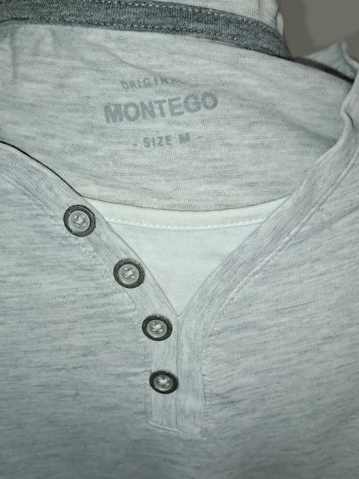 T-shirt męski marki Montego - rozmiar M