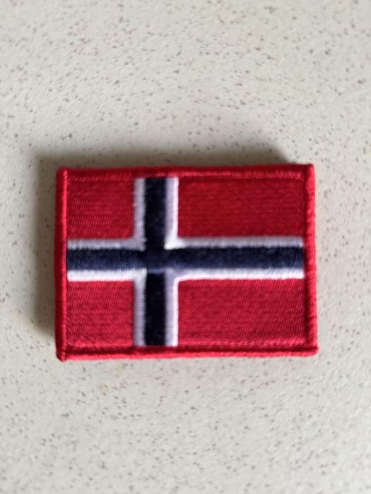 Flaga Norwegii Patch naszywka
