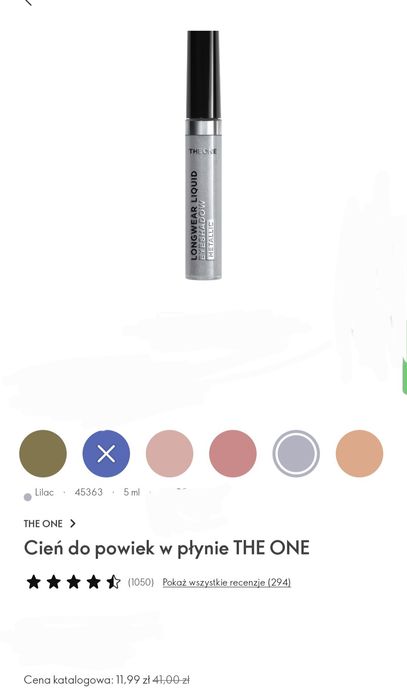 Cień do powiek w płynie