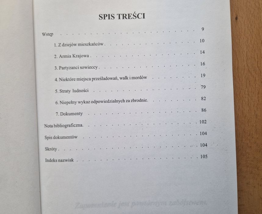 Nalibocka puszcza. Z dziejów prześladowań, walk i mordów - T. Gasztold