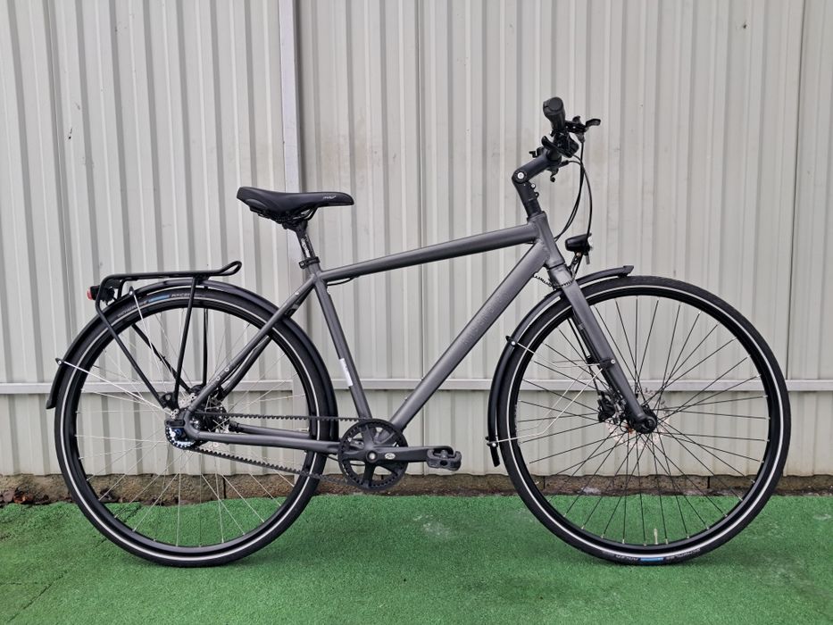 Rabeneick TS5 на ремні, планетарка Nexus велосипед міський гідравліка