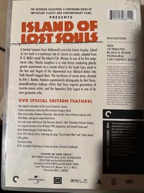 Island of Lost Souls de  Erle C. Kenton