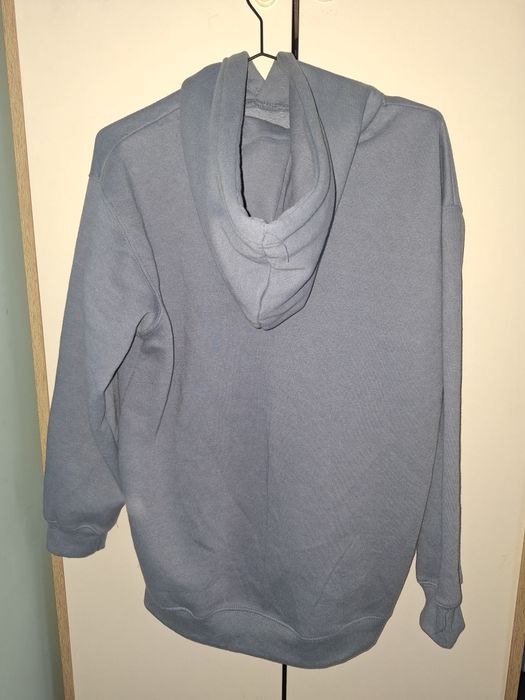 Ocieplana bluza z kapturem baby blue Sinsay r. L