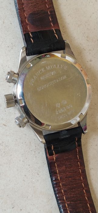 Frank Muller conquistador relógio