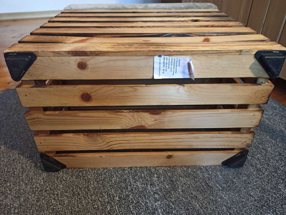 Pufa siedzisko skrzynia