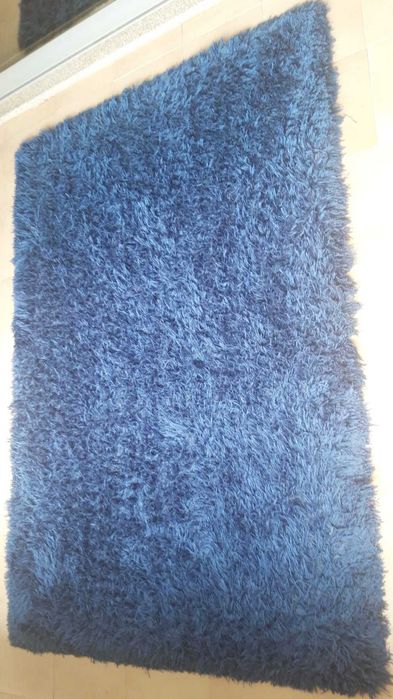 Tapete azul escuro 2,05 x 1,45 cm