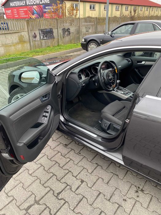 Audi A5 Sportback 2,0TDI177KM akt. tempomat radar asyst. pasa zamiana.