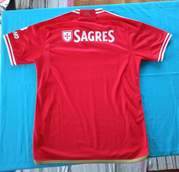 Camisola 120 anos oficial Benfica 2023-24 badge campeão