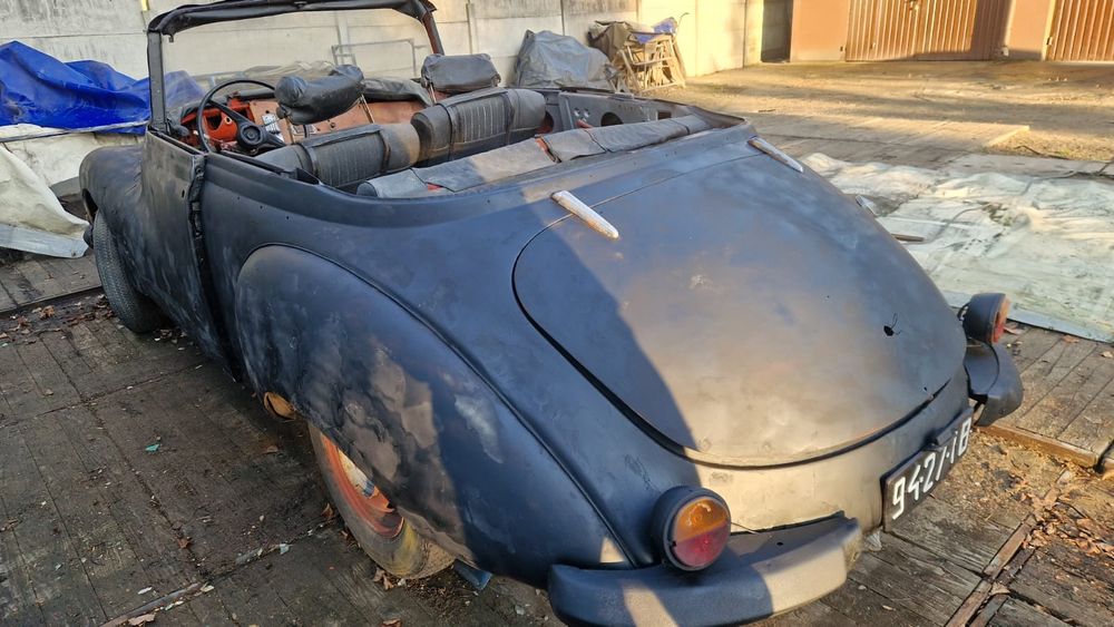 Auto union 1000s cabrio DKW Audi 1961r zabytek do renowacji części