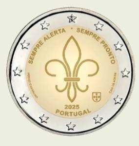 Moedas Escuteiros 2025
