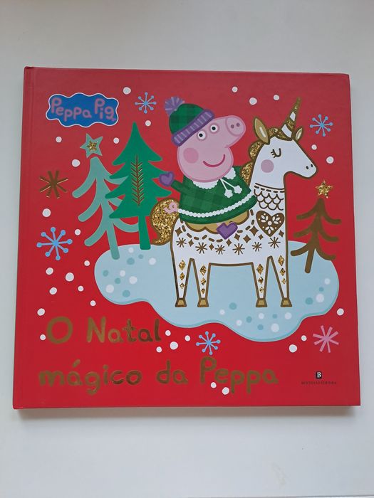 Livro O Natal Mágico da Peppa