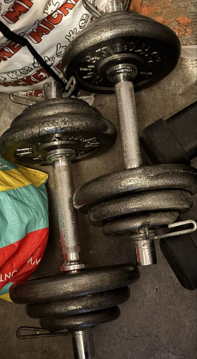 Pesos diversos kilos, barras, marca domyos