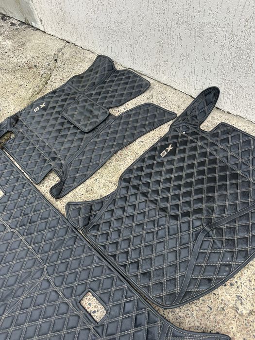 Шкіряні автомобільні килими BMW X5 F15 wellmats коврики