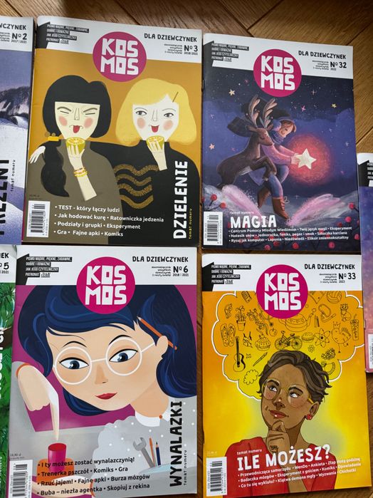 Gazetki Prasa Kosmos dla Dziewczynek