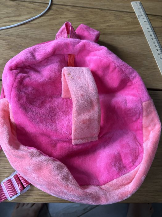 Дитячий рюкзак велюровий стан нового