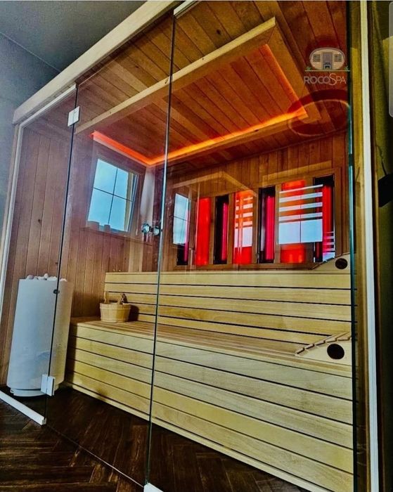 Sauna jacuzzi balia taras dom modułowy kredyt lub leasing producent