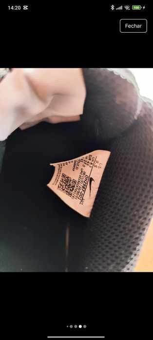 Sapatilhas Nike Court Vision 43 Usadas 1 vez