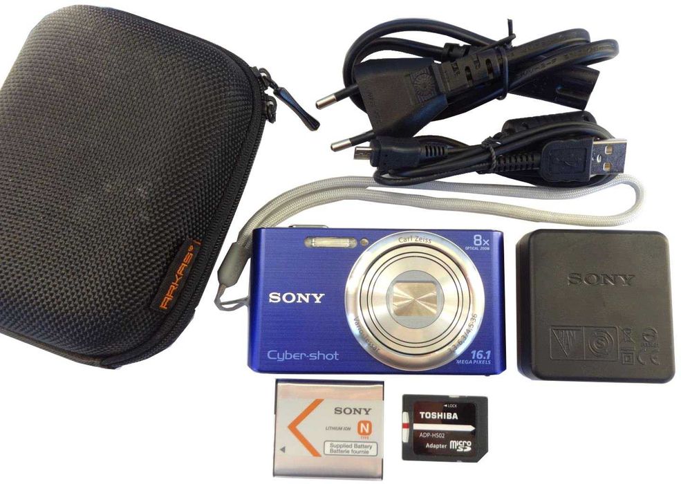 aparat fotograficzny sony cyber-shot dsc-w730 16,1 mpx 8x zoom