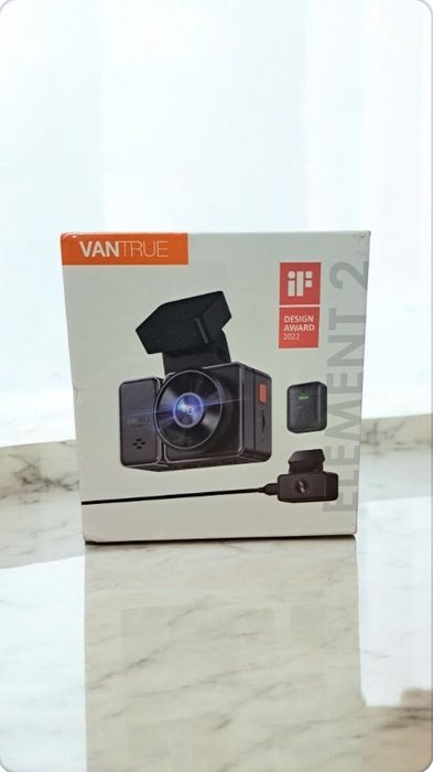 Відеореєстратор VANTRUE Element 2 Dash Cam Передня та задня камера
