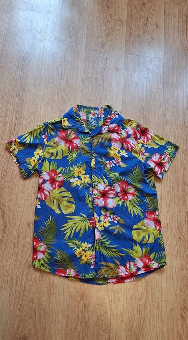 Piękna koszula hawajska, hipisowska,vintage, woodstock, flower power. Rozm. M/L