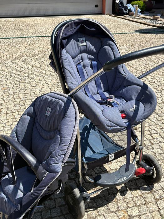 Conjunto de carrinho de bebé da bebé confor