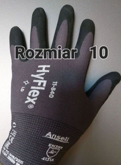 Rękawice robocze HyFlex 11-840 roz.10, par 30