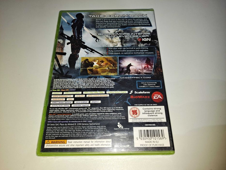 Mass Effect 3 [Nowa] Xbox 360