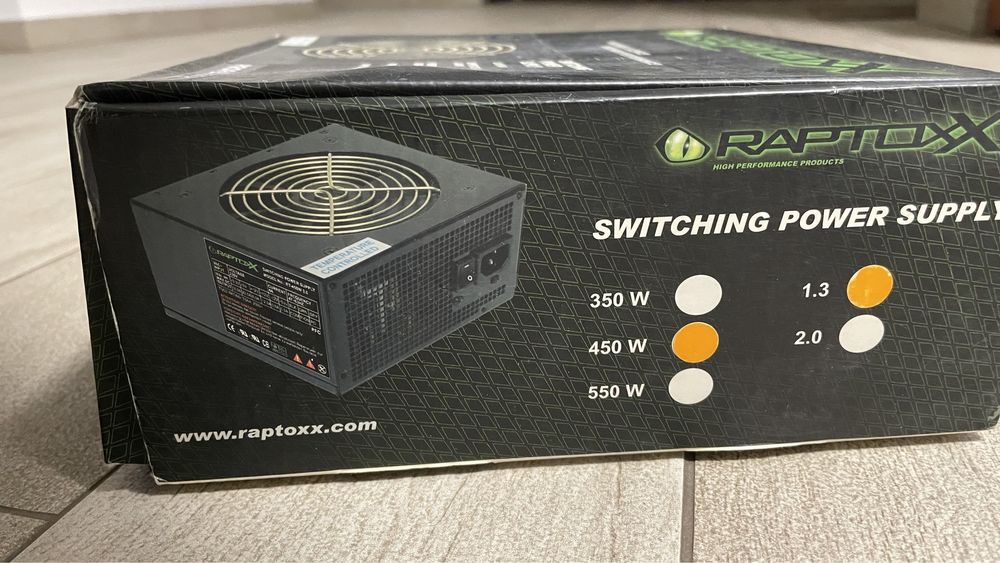 Блок живлення Paptoxx RAP-PRO-450