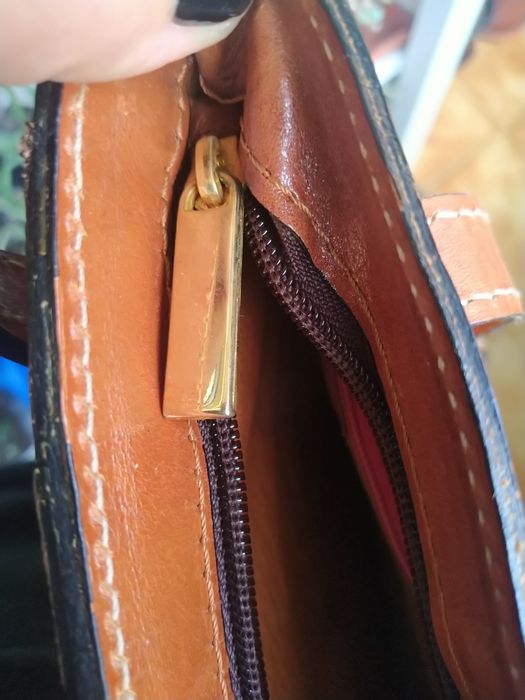 Mala Vintage em Pele