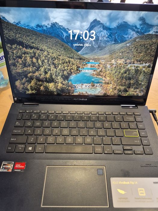 Laptop dotykowy Asus vivobook flip 14 ryzen 5