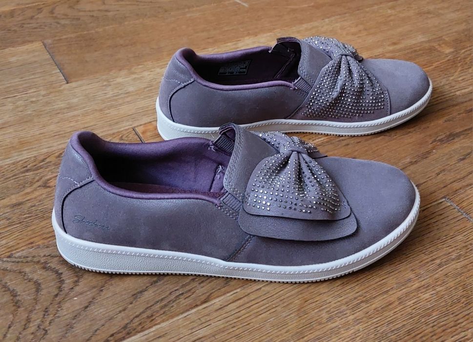 Skechers туфли  мокасины ориг.р.37,5(24 см)