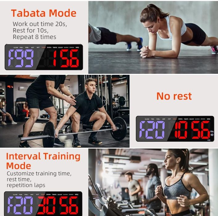 Zegar do ćwiczeń ze stoperem