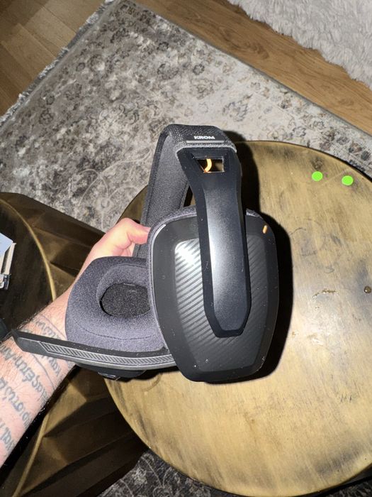 KROM Wireless Gaming Headset with USB Dongle