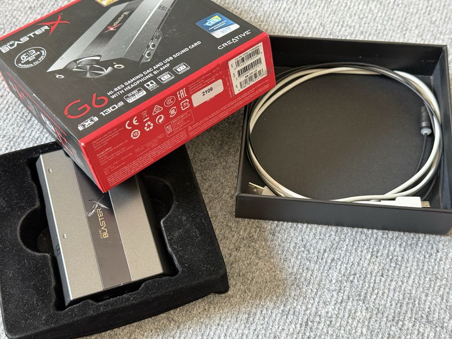 Karta dźwiękowa Creative Sound BlasterX G6