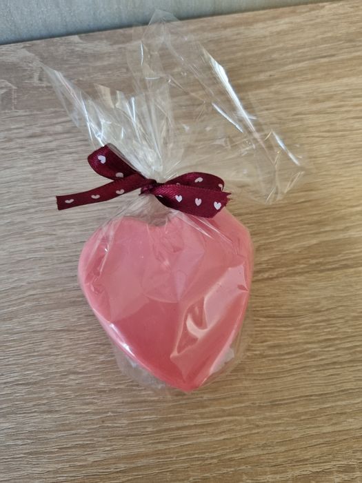 Mydło glicerynowe serce x2