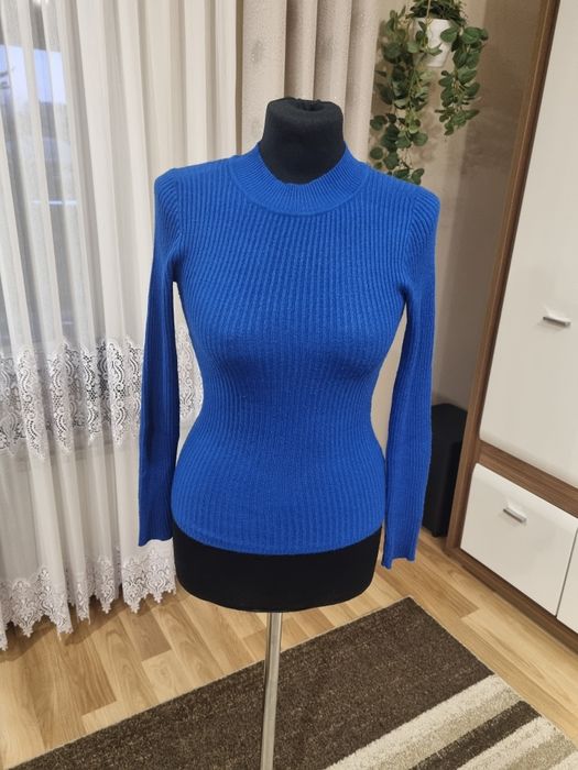 Półgolf prążek kolor chaber rozm XS-S